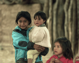 Children from Santa Rosa, Bolivia